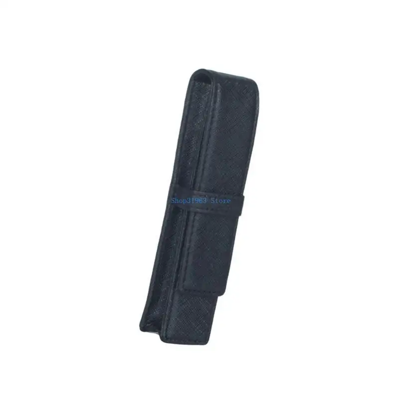 

L4MA Leather Fountain Pen Case Water Resistant Light Weight Fountain Pen Holder Flipping Pen Case for Office School Travel