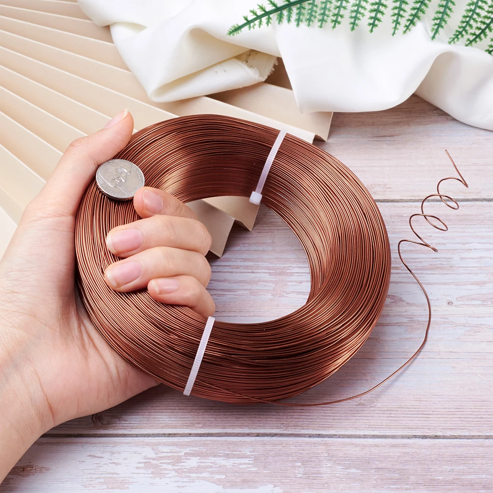 500g Aluminum Wires 1.2/2.5/3.5mm Bendable Flexible Craft Wire Jewelry Accessories for Bracelet Earring Bonsai Craft DIY Making