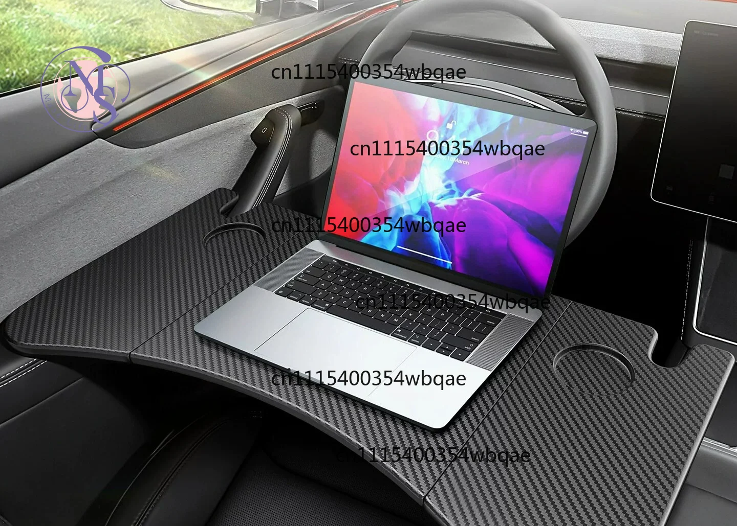 Foldable Car Table Board For Tesla Model Y/3/YL, Rear & Passenger Seat Desk for Work & Dining
