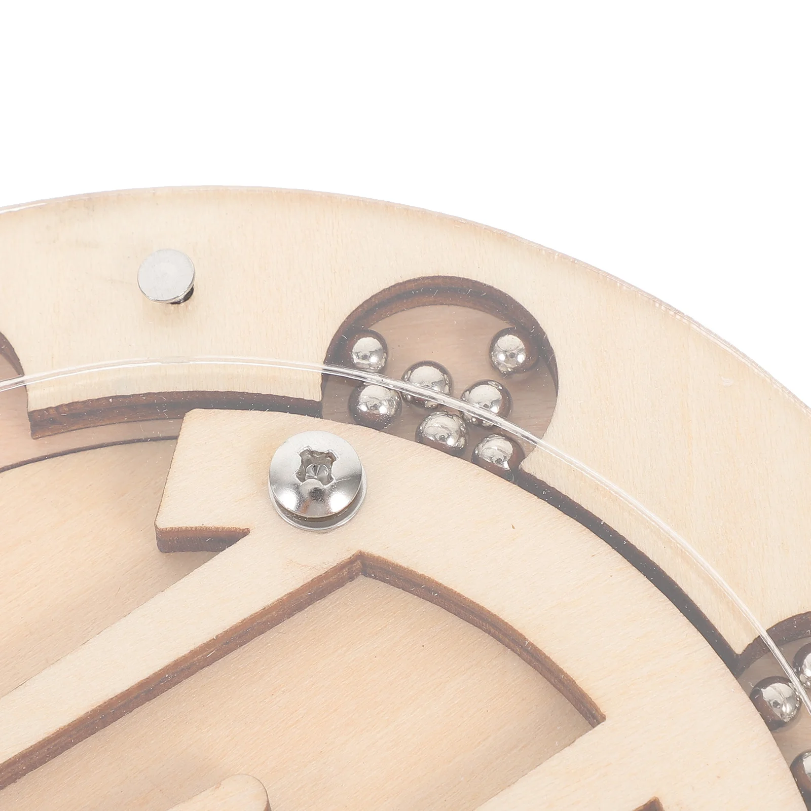 Jeu de labyrinthe en bois avec billes roulantes, activité éducative d'apprentissage précoce pour enfants, développement cognitif fin