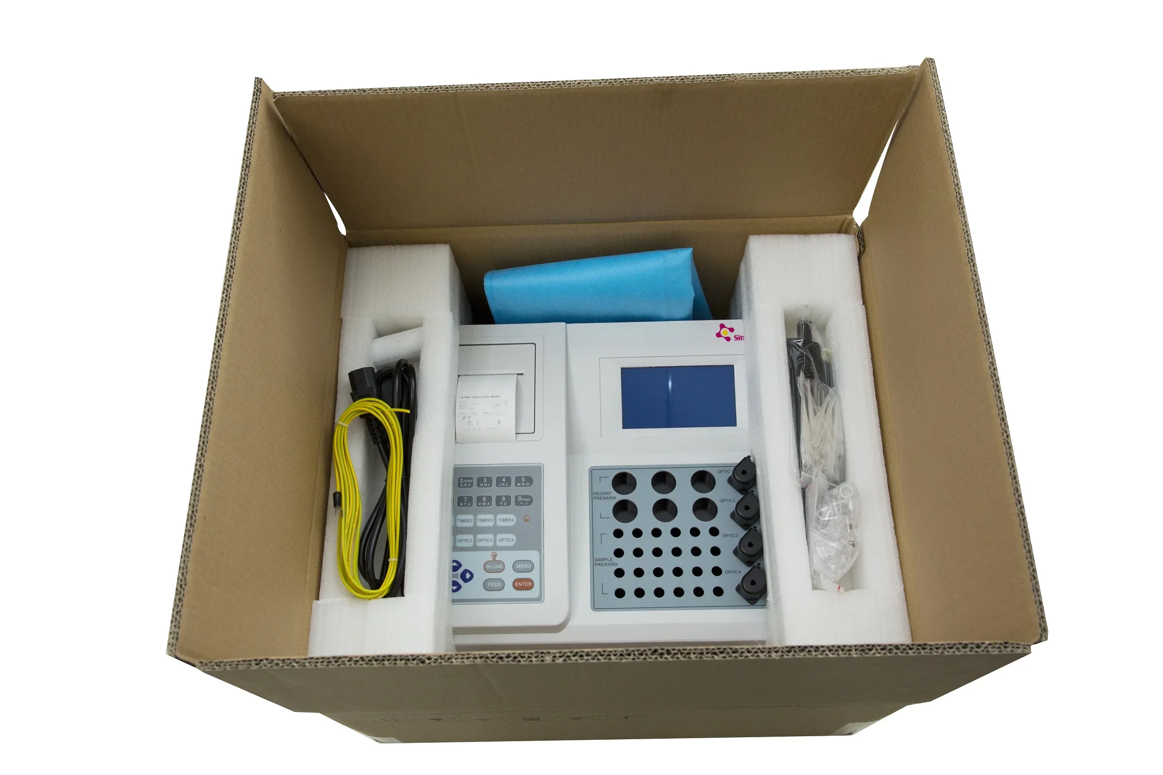 

Coagulometer Can test PT APTT TT FIB RT Etc