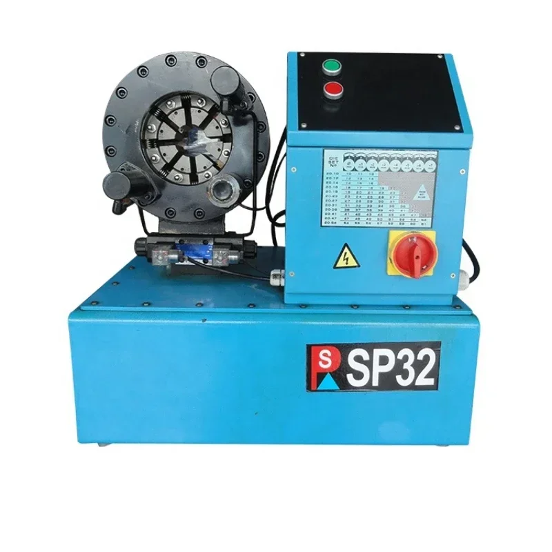 High quality hydraulic hose crimping machine machinery China cheap 220V machine repair shop