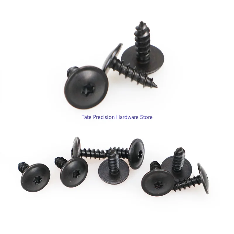 30/50pcs M5*16 Fender Liner Self Tapping T20 Torx Screws For Mudguard