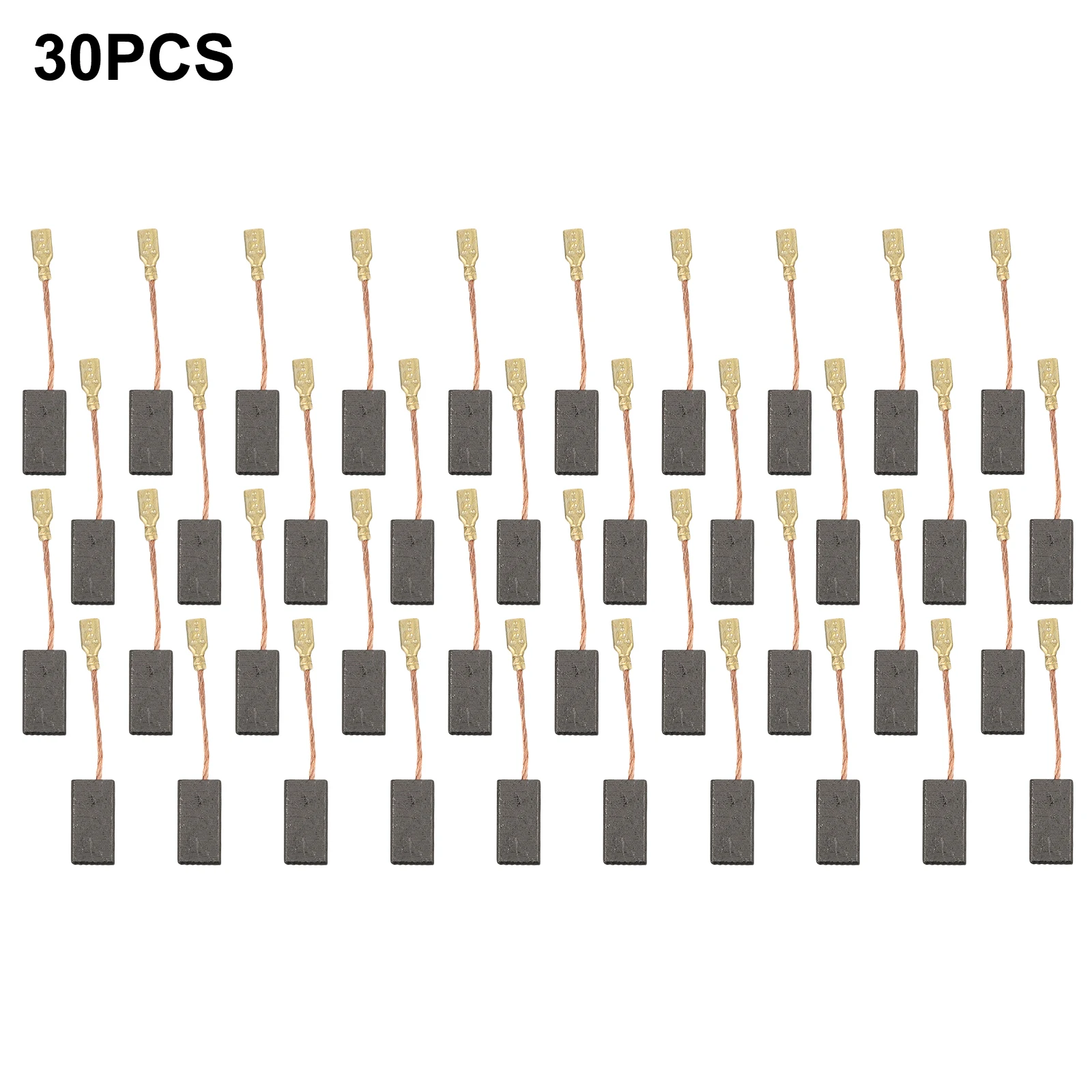 

Compatible with For Bosch Power Tools This Set Contains Thirty Pieces of Size Five by Eight by Fifteen mm Carbon Brushes