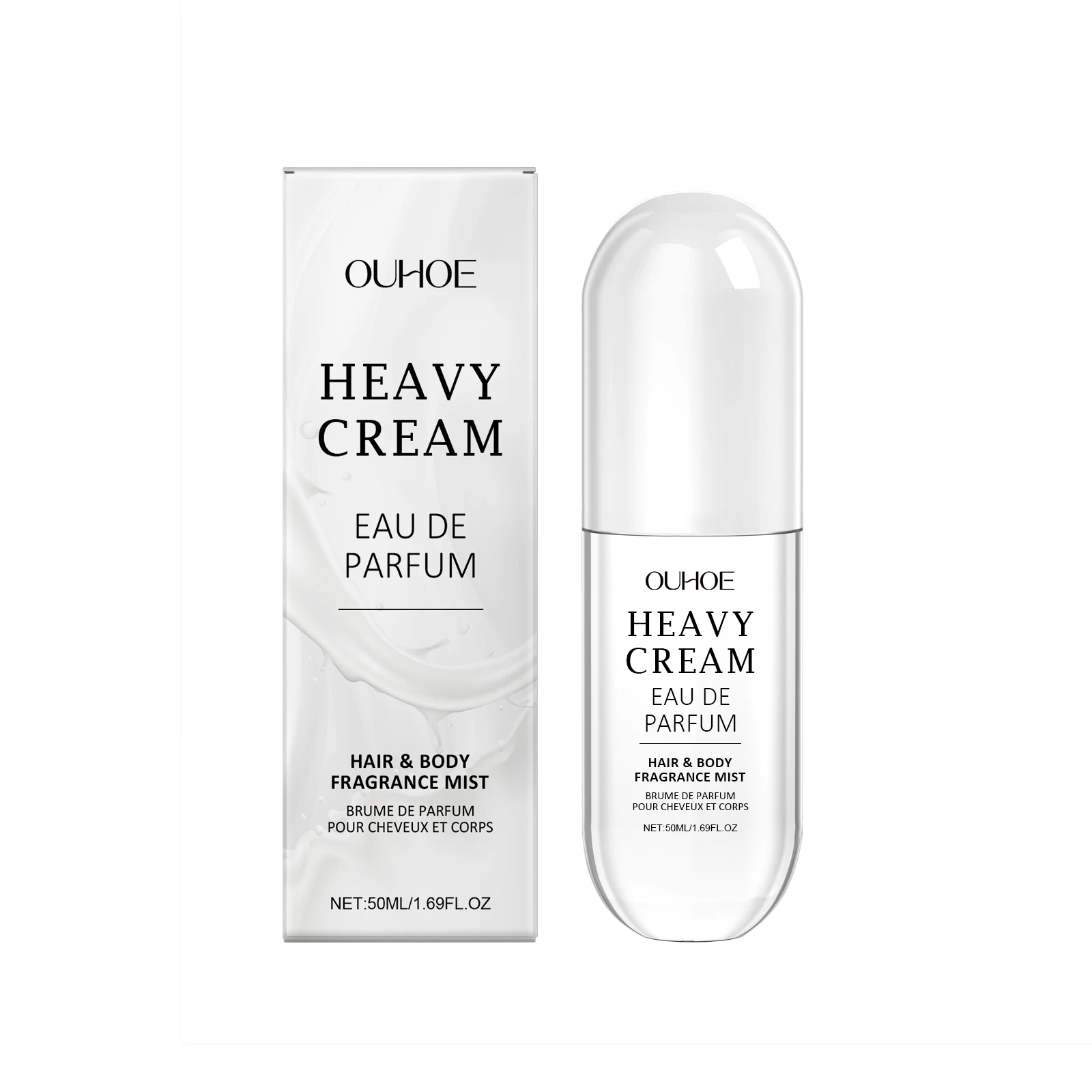 Cremiges Vanille-Körper- und Haarspray für Damen – Langanhaltender, leichter Duft – Erfrischendes Tagesparfüm_voghion.com