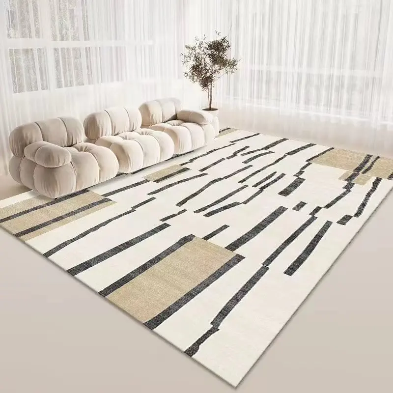 Free Cutting Rugs for Bedroom Wash-free PVC Balcony Carpet Non-slip and Oil-proof Kitchen Mat Can Be Wiped Large Area Home Rug