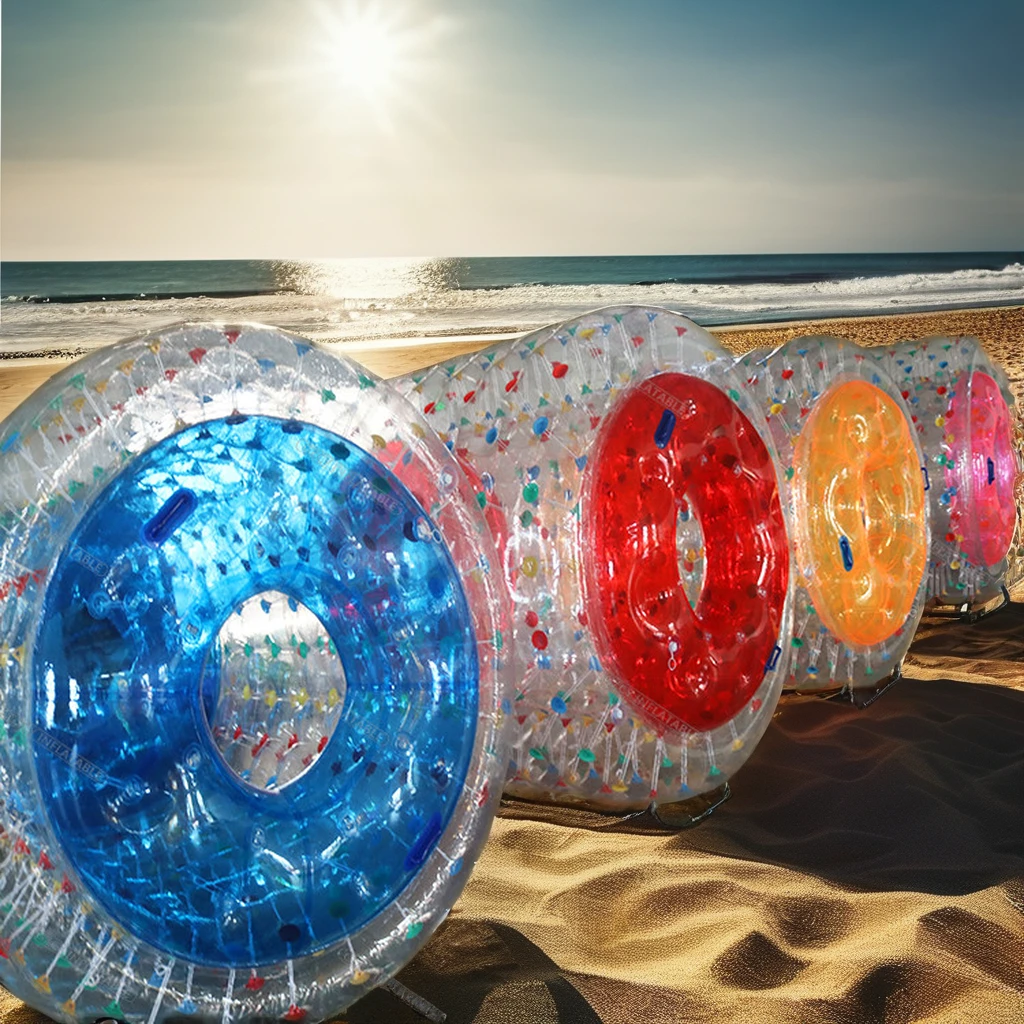 Factory Direct Sale High High Quality PVC Tarpaulin Inflatable Water Walking Rollers
