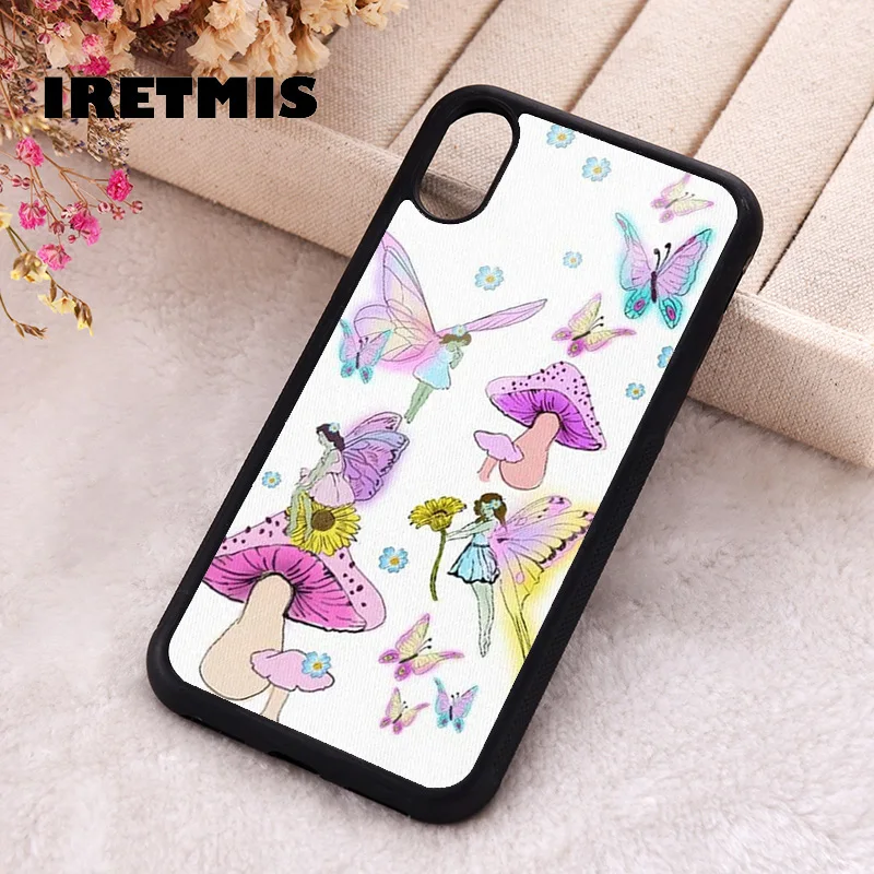 Iretmis Phone Cover Case For iPhone X XS Max XR 11 12 13 PRO MINI 14 15 16 Plus Rubber Silicone Olivia Obrien Collab