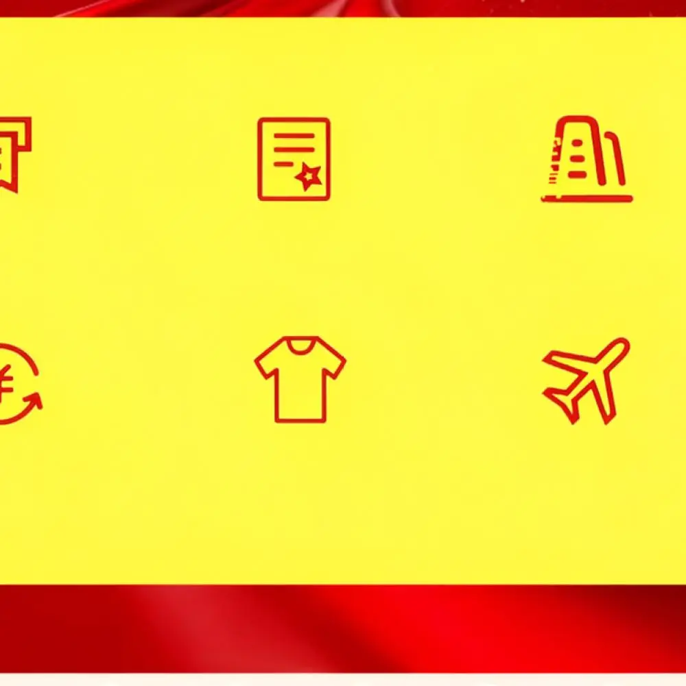 Customized Red Scarf Branding Shawl Soft Warm Wrap For Festival Celebration Corporate Party Team Accessory