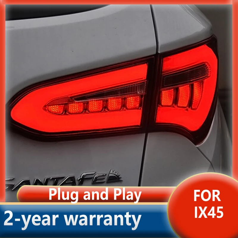 

For Hyundai IX45 Taillights 2013-2018 LED Tail Lamp LED Rear Lamp DRL+Brake+Park+Signal