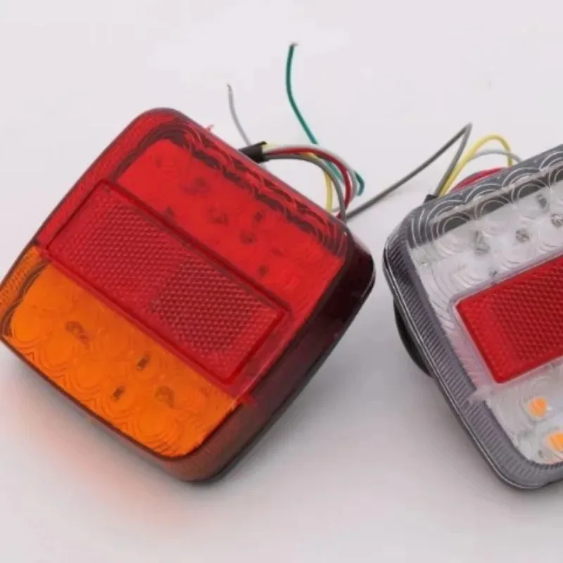 

Индикатор сигнала Glb Задний фонарь Turn 26 Светодиодный задний фонарь 12 В Подсветка номерного знака автомобиля Задний задний тормоз Стоп-сигнал Грузовик Лампа для каравана Trail