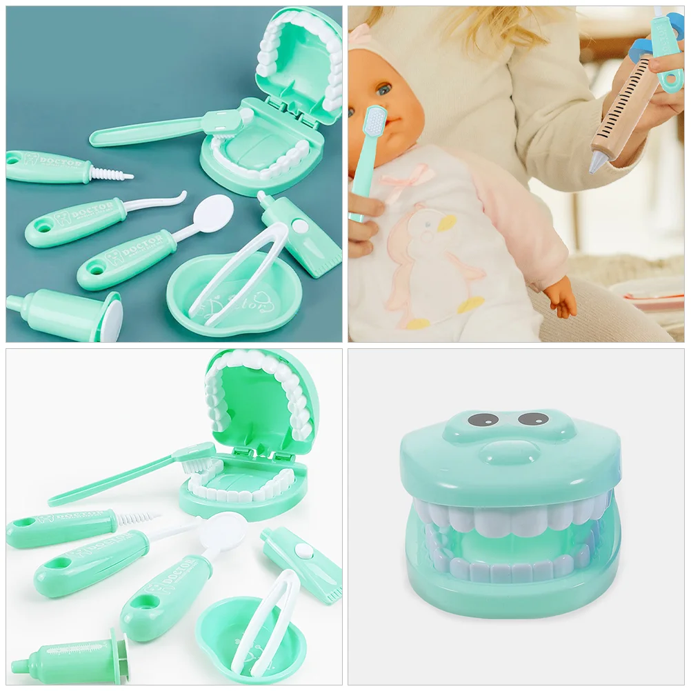 Jouets de simulation orale pour enfants, ensemble de jeu de dentiste, plis médicaux, outils dentaires pour enfants