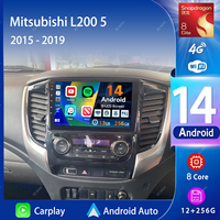 Android 14 Carplay Car Radio Multimedia Player For Mitsubishi Pajero Sport 3 L200 5 Triton 3 2015 2016 2017 2018 2019 GPS Stereo