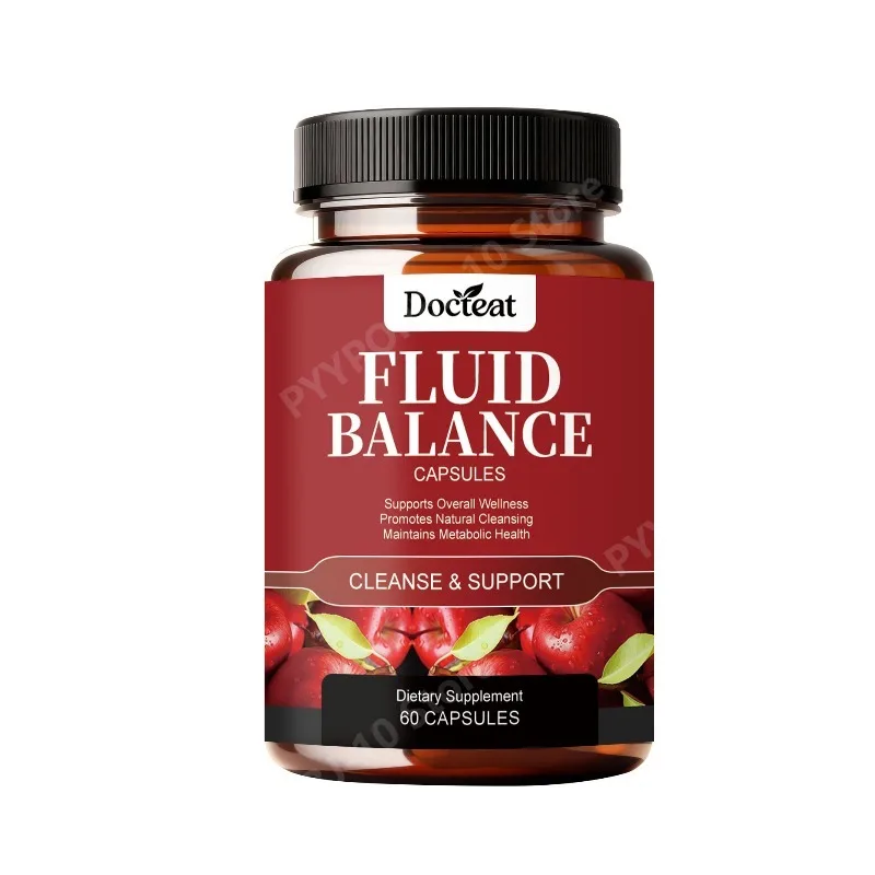 

Капсулы Docteat Fluid Balance с экстрактом яблока и CoQ10, 60 капсул для ежедневного поддержания здоровья