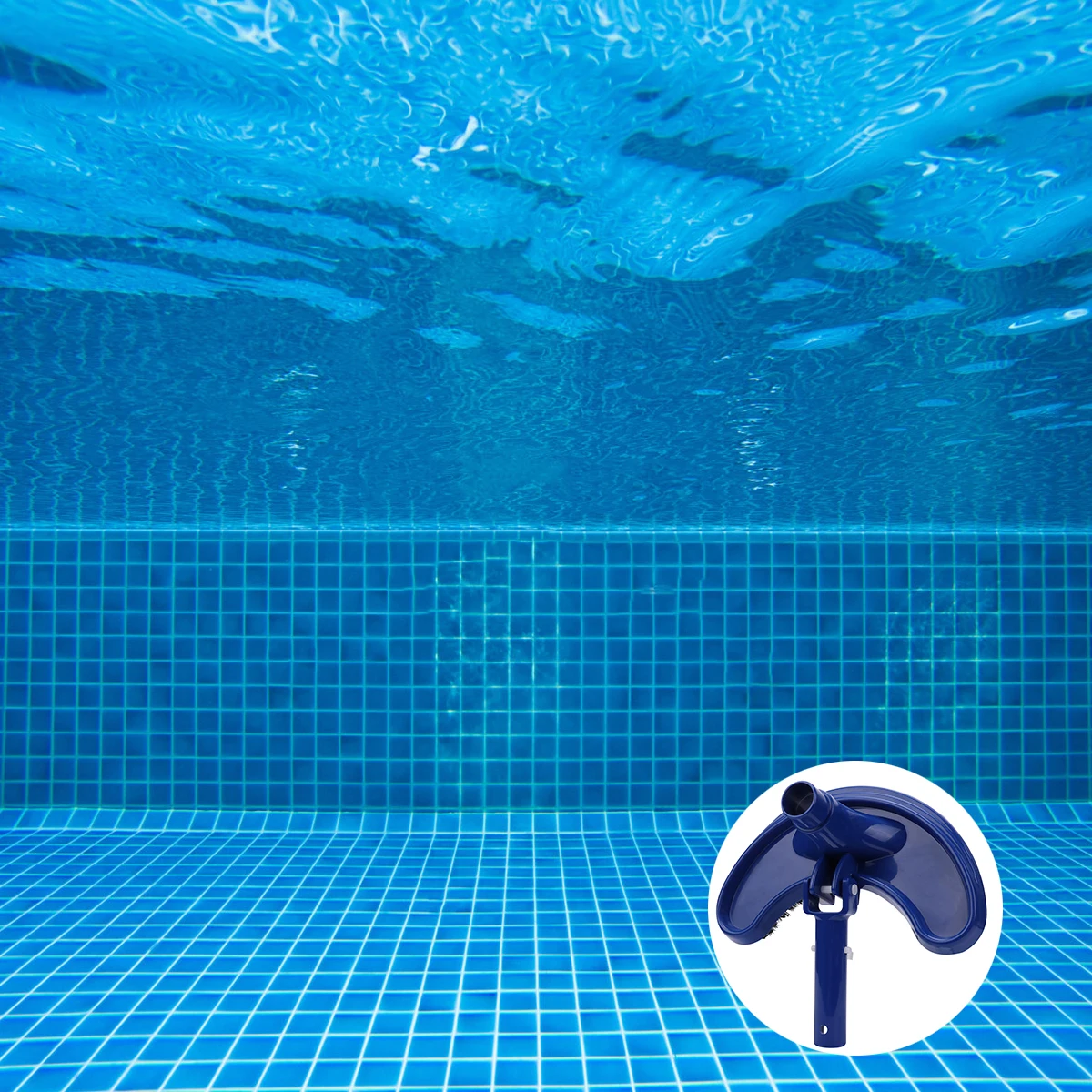 

1Pc Fadeless Washable Pool Suction Head Durable Swimming Pool Cleaner Reusable Plastic Weighted Cleaning Equipment