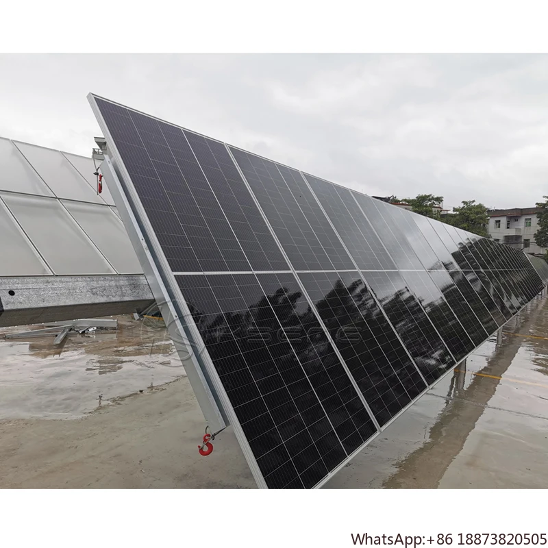 OEM custom solar tracker control rotating single axis solar panel mount tracker solar sun tracker