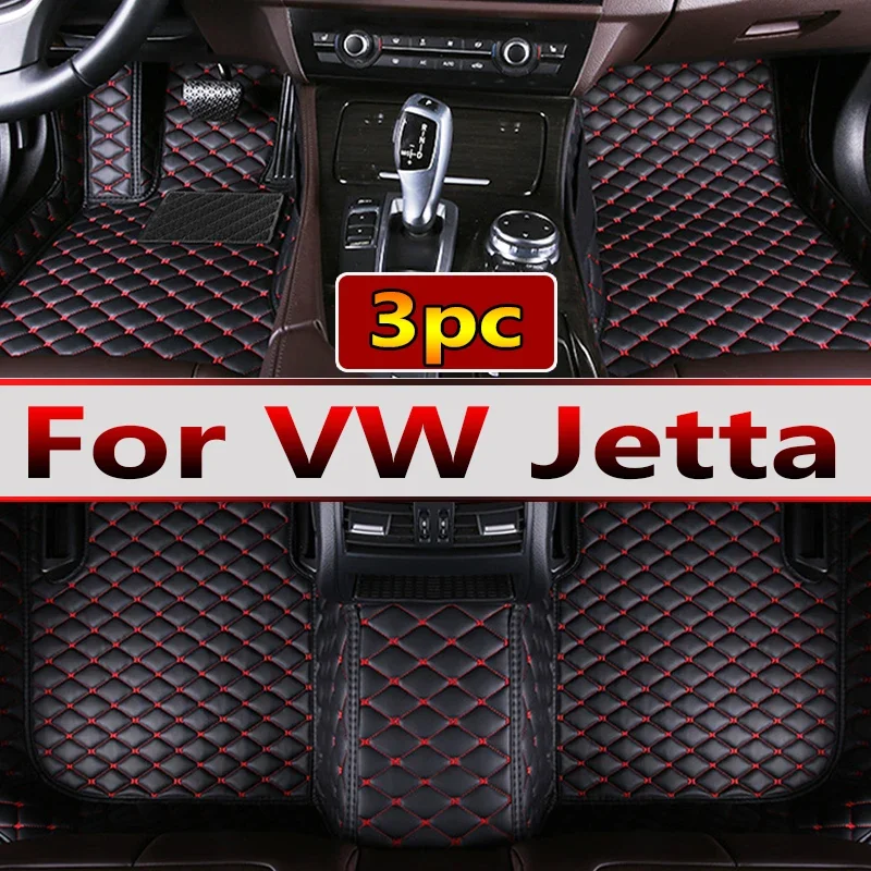 

Кожаные автомобильные коврики для VW Volkswagen Jetta Vento A7 2019 2020 2021 2022 2023 кожаные автомобильные матовые интерьерные детали автомобильные аксессуары