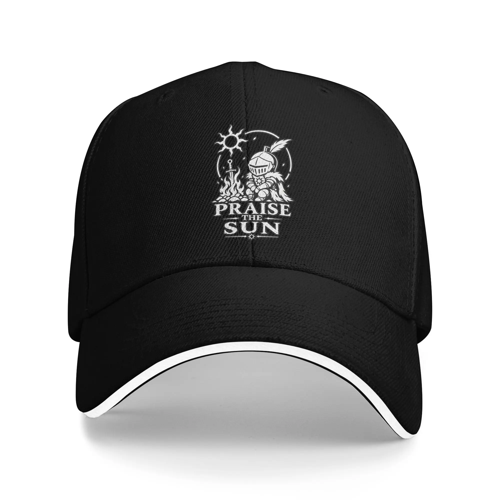 New Design Baseball Caps  Dark Souls Praise The Sun  Wear For Men Women Golf Hat Casual  Snapback Hat Adjustable Fit