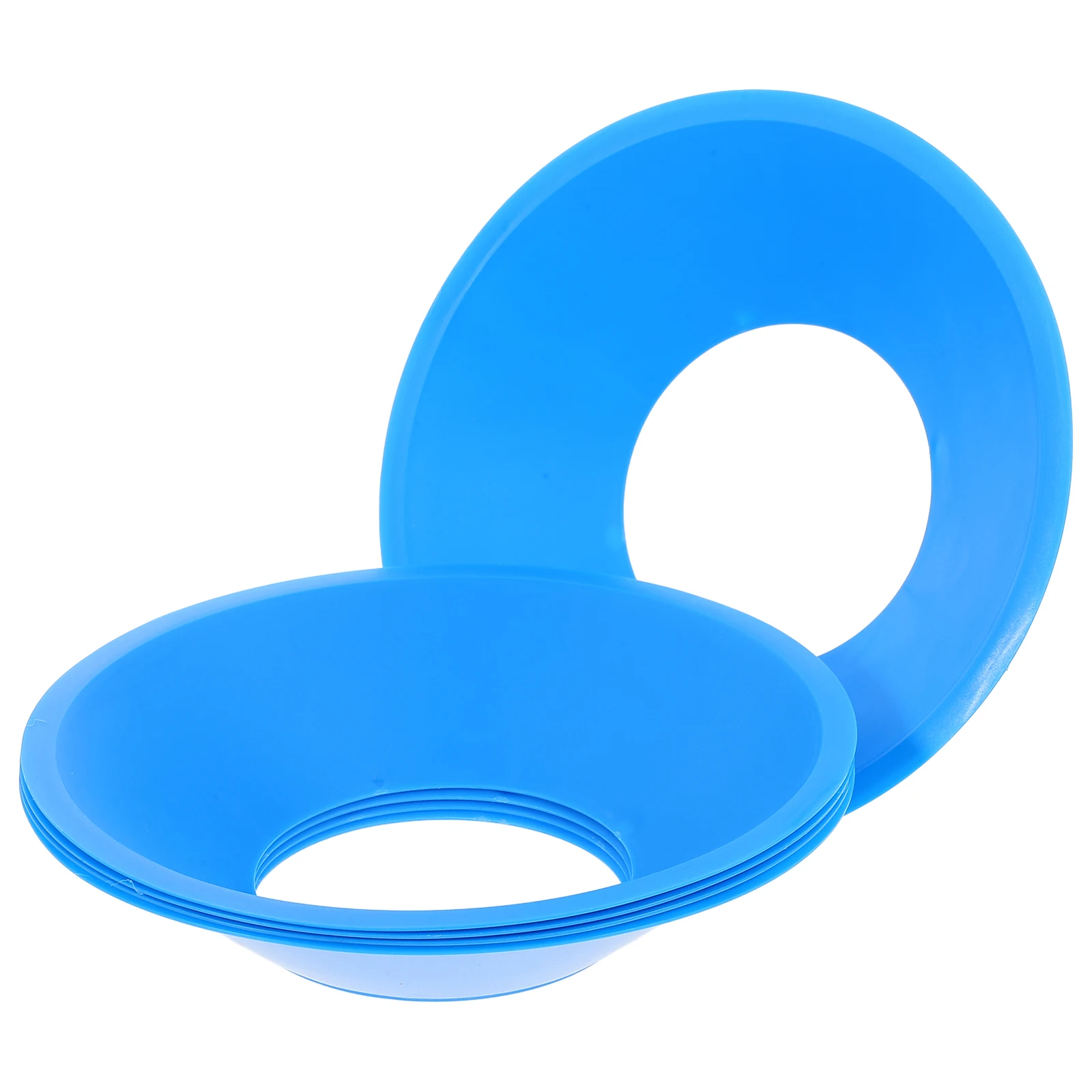 

5 Pcs Football Stand Basketball Storage Rack Shelf Souvenir Balls Display Bases Blue Holder
