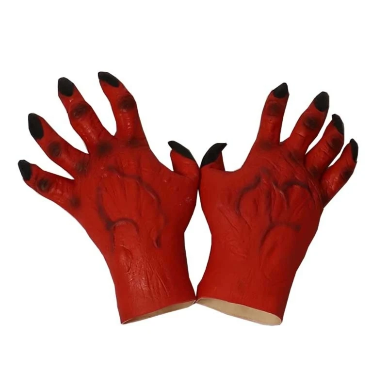 Halloween Cosplays Game Dress up Prop Funny Lobster Claws Gloves Hand Weapons Prop Halloween Costume