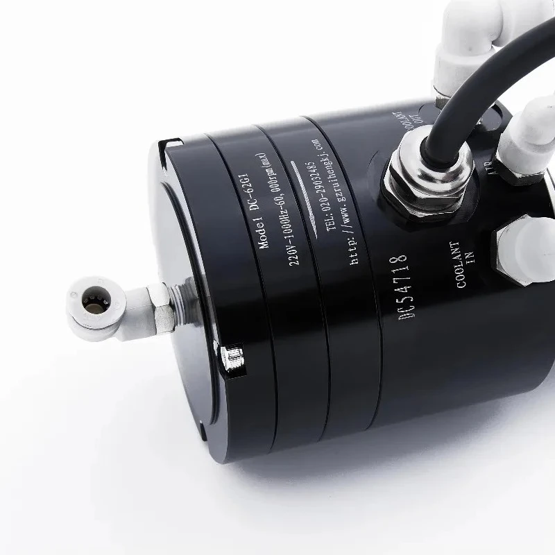 2026 New 60000RPM Water Cooling CNC Spindle Motor, 6mm Collet, 220V 1000Hz, Factory Price