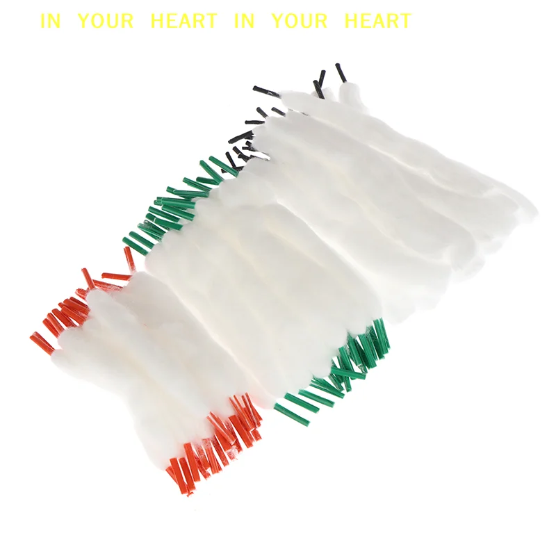 【X】20Pcs Shoelace/Thread Cotton PREMIUM Wool Bacon Dimeter 2.5mm Long Lasting Wicking Material Thread L120mm