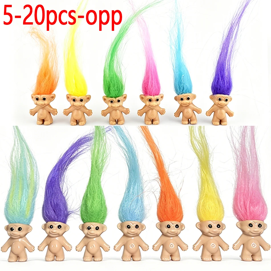 Muñeco de Peluche de Anime Toy Story, Muñeco Feo de la Suerte, Edición Mini a Color, Serie Cute Little Guy, Regalos para Fiestas de Cumpleaños, Navidad y Halloween