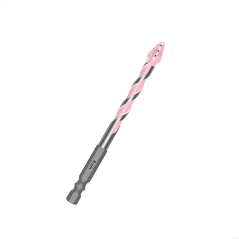 

E5BE 6/8/10/12mm Eccentric Drill Bit Four Edged Serrated Drill Bit Hexagon Shank