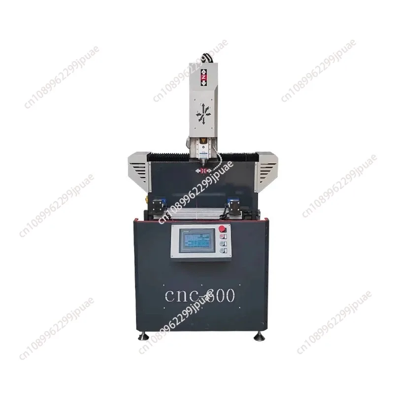 600 CNC drilling and milling machine for cutting bridge aluminum door and window slots processing