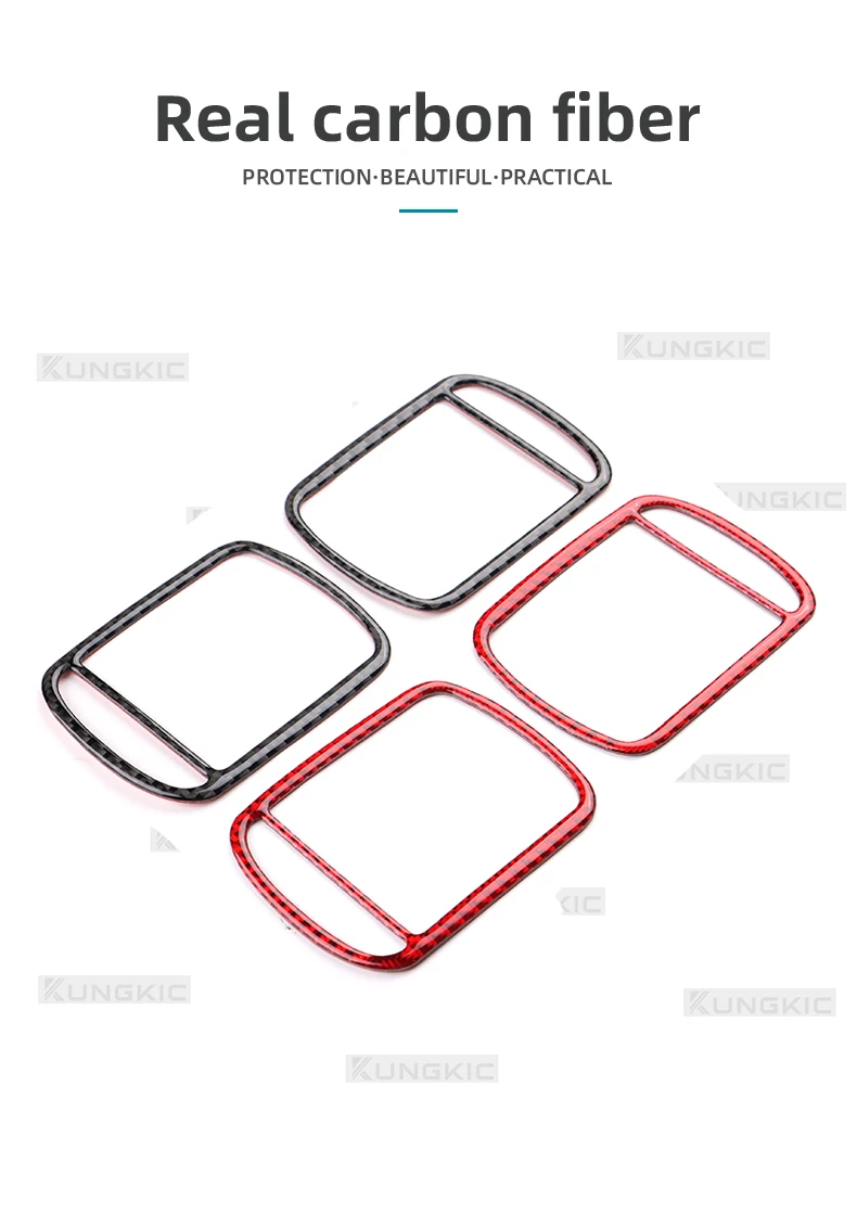 Echter Weicher Carbonfaser-Aufkleber für Seat Leon MK1 1M 1999 2000 2001 2002 2003 2004 Auto Mittelkonsole Seiten-Luftauslass Zubehör – Detail 2