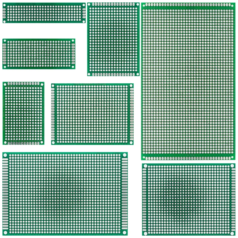 5PCS PCB Doppel Seite Bord Prototyp Board 2x8 3x7 4x6 5x7 7x9 8x12 9x15cm Platine DIY Universelle Elektronische Kit Protoboard