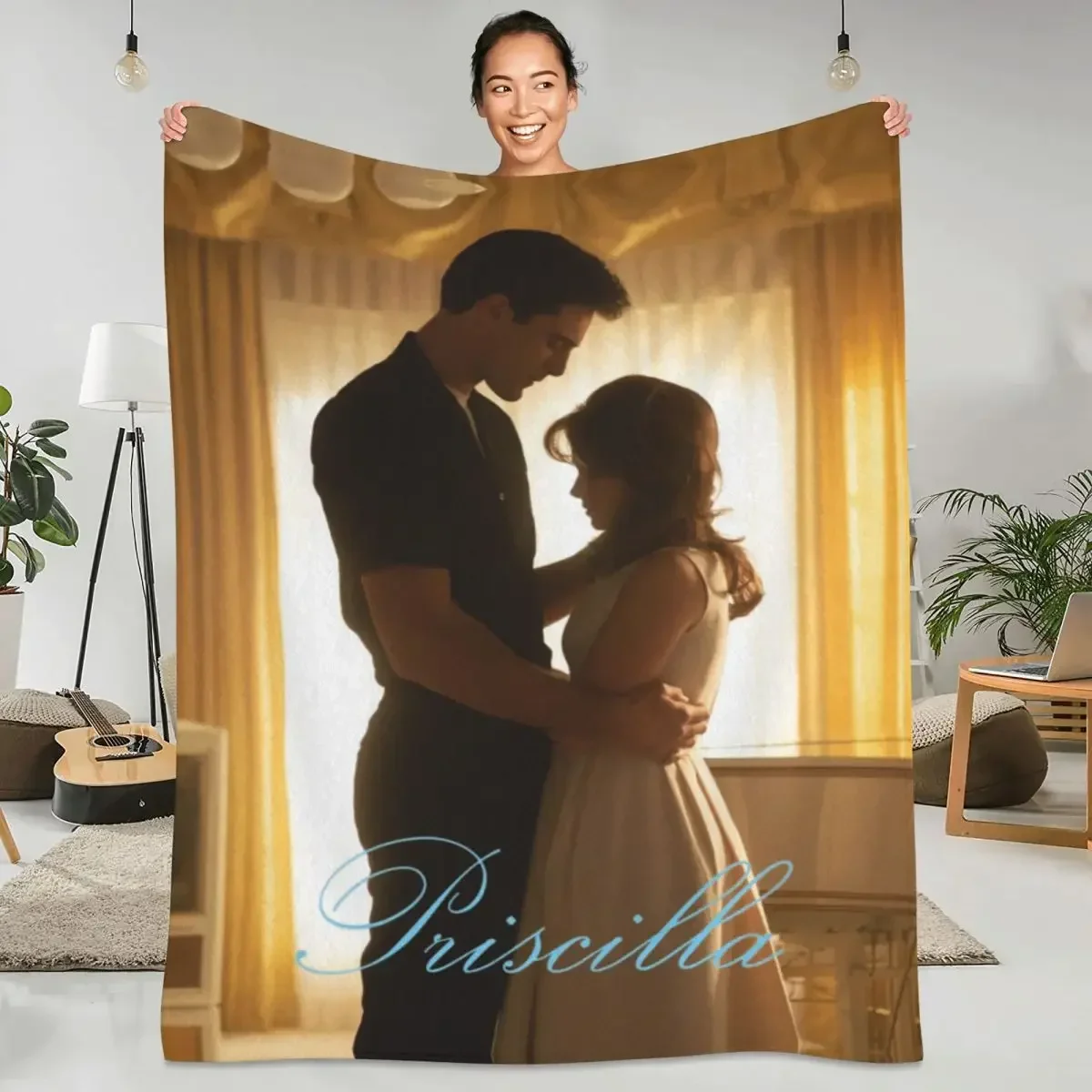 

Priscilla Movie Super Soft Blanket Romantic Travel Office Throw Blanket Winter Graphic Custom Flannel Bedspread Sofa Bed Cover