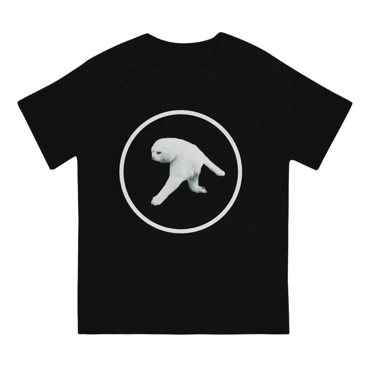 Two legged cat Unique TShirt Aphex Casual T Shirt Newest T-shirt For Adult