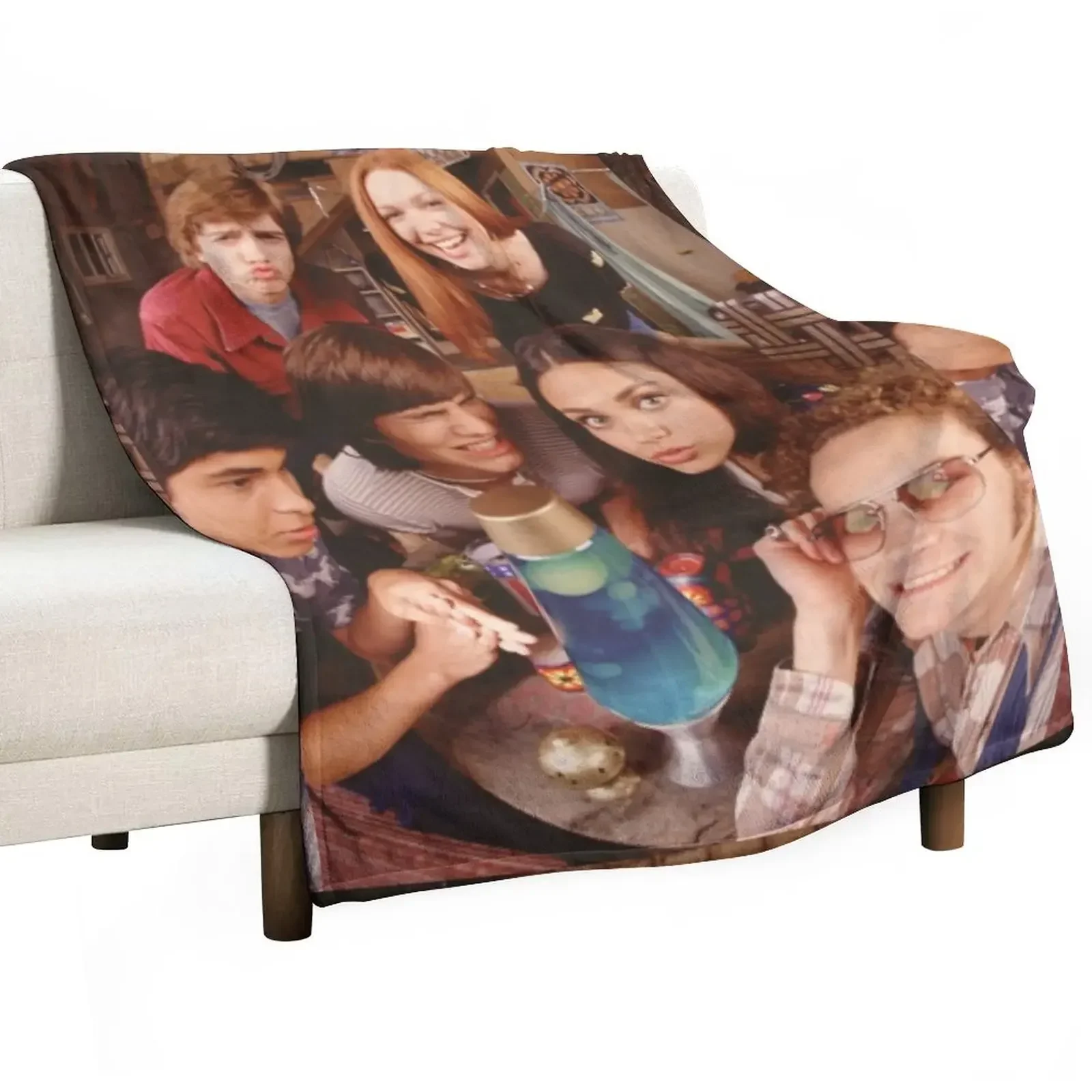 

That 70s Show Fish Eye Photo Throw Blanket blankets and throws christmas decoration Blankets For Sofas Blankets