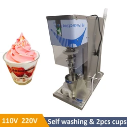 Freeze Fruit Yogurt Ice Cream Swirl Mixer Blender Real Ice Cream Maker Fruit Ice Cream Blender Mixer Machine