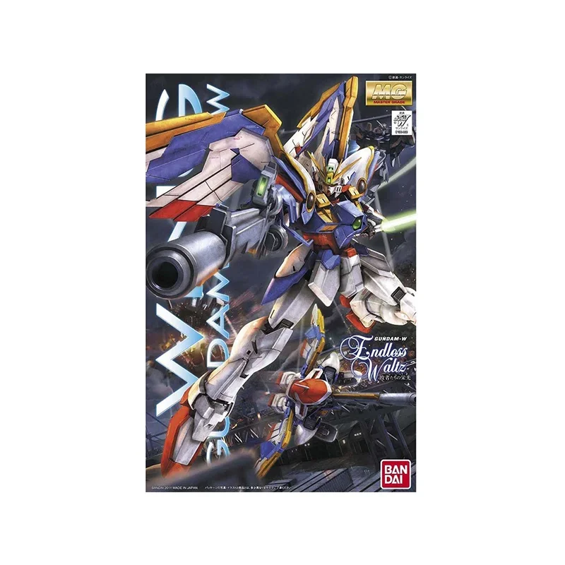 Spot Direct Delivery Bandai Original Anime Collectible GUNDAM Model MG XXXG-01W GUNDAM EW Action Figure Assembly Toys For Kids