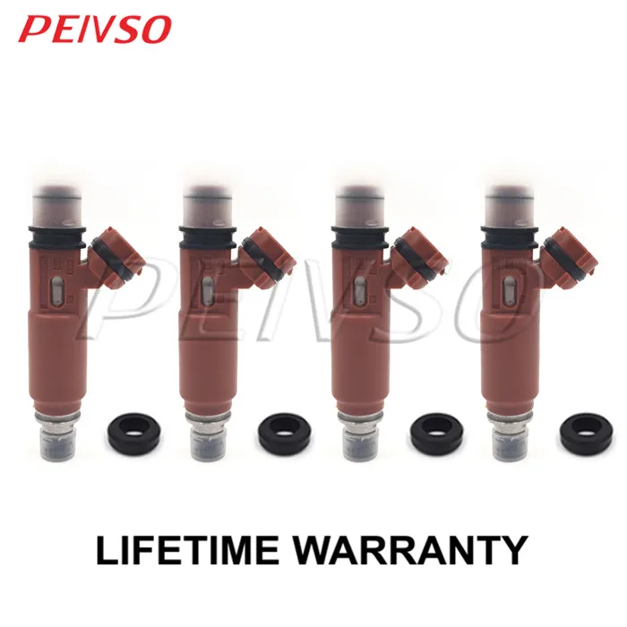 

PEIVSO 4pcs 195500-3020 B31R-13-250 Fuel Injector For Mazda 323 Demio Mk8 1.3L 1998~2003 1955003020