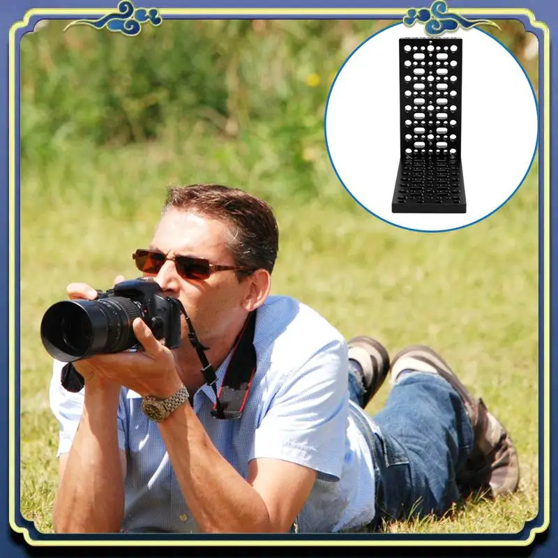

Portable L-Bracket Porous Expansion Plate Mounting Plate For DSLR Cameras 3172 Portable Utility Bracket