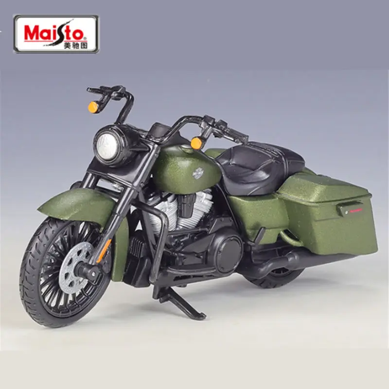 Maisto 1:12 Harley 2022 Road King Special Alloy Sports Motorcycle Model Simulation Street Racing Motorcycle Model Kids Toy Gifts