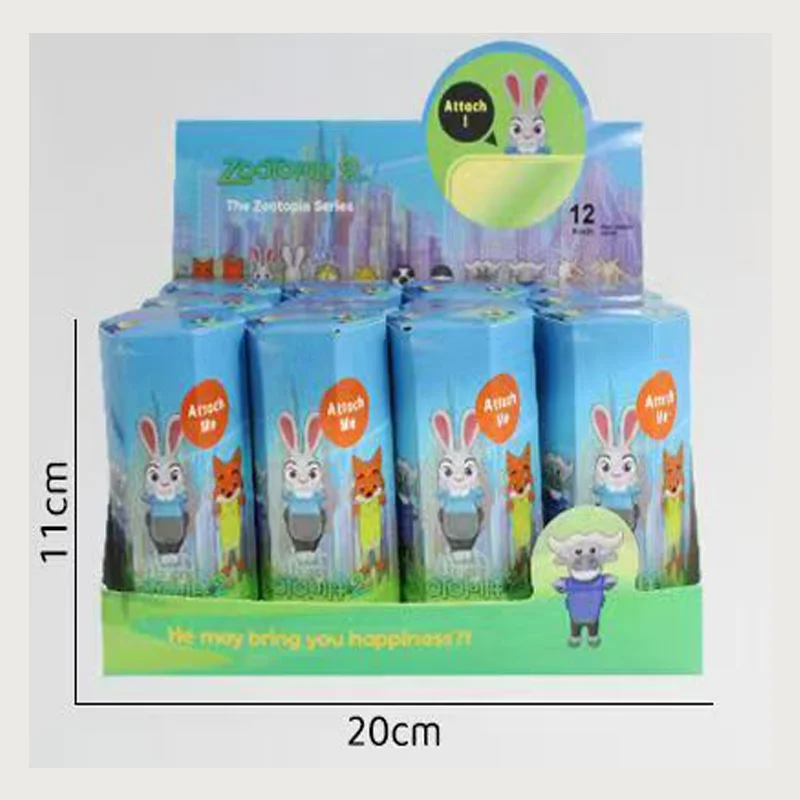 Nuevo Zootopia 2 películas populares mercancía de Anime caja ciega oficial Judy Hopps Nick Wilde figura de vinilo juguete coleccionable