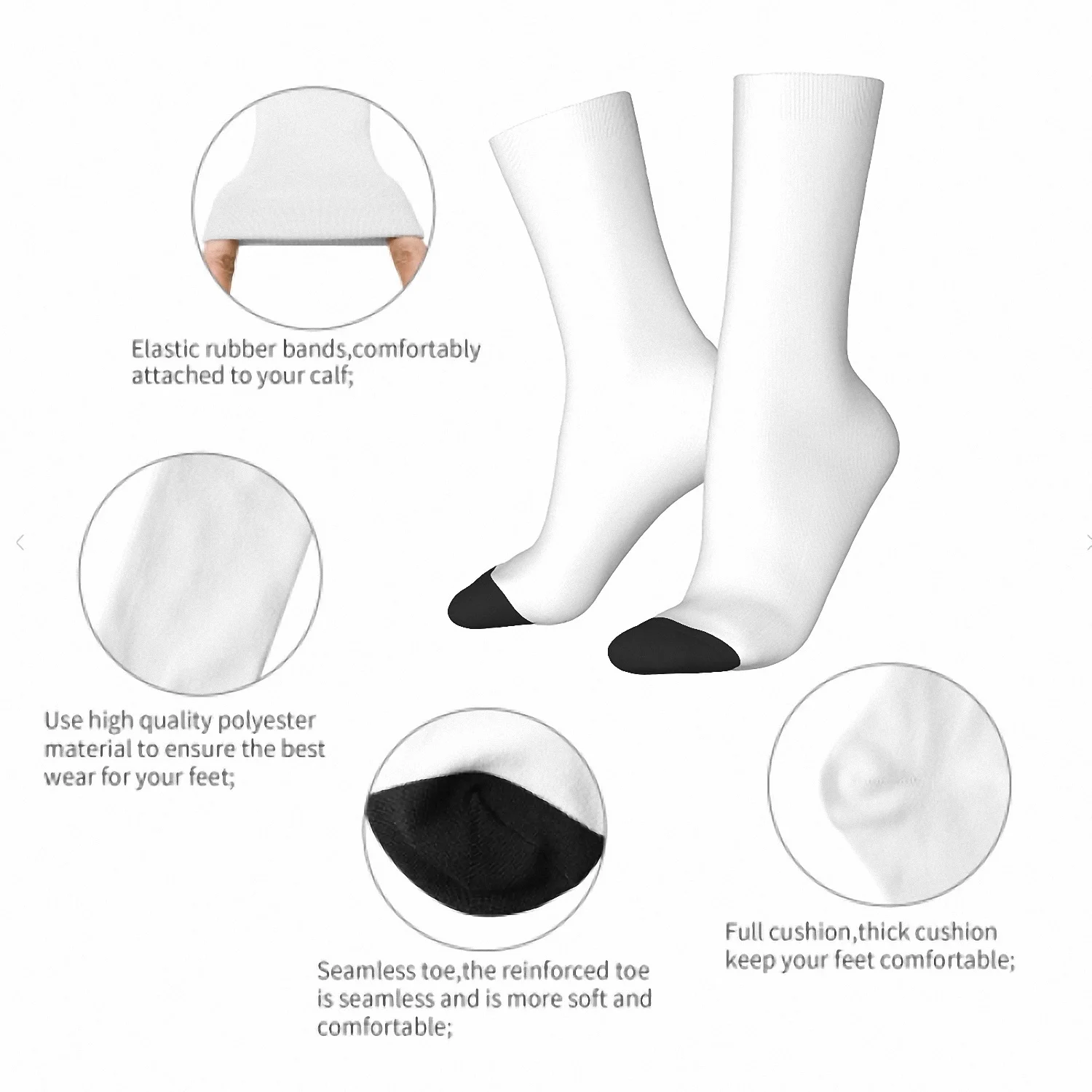 Parcels Live Vol. 1 ClassicSocks Anti-Slip Socks Man Happy Socks Women Female Cycling Socks