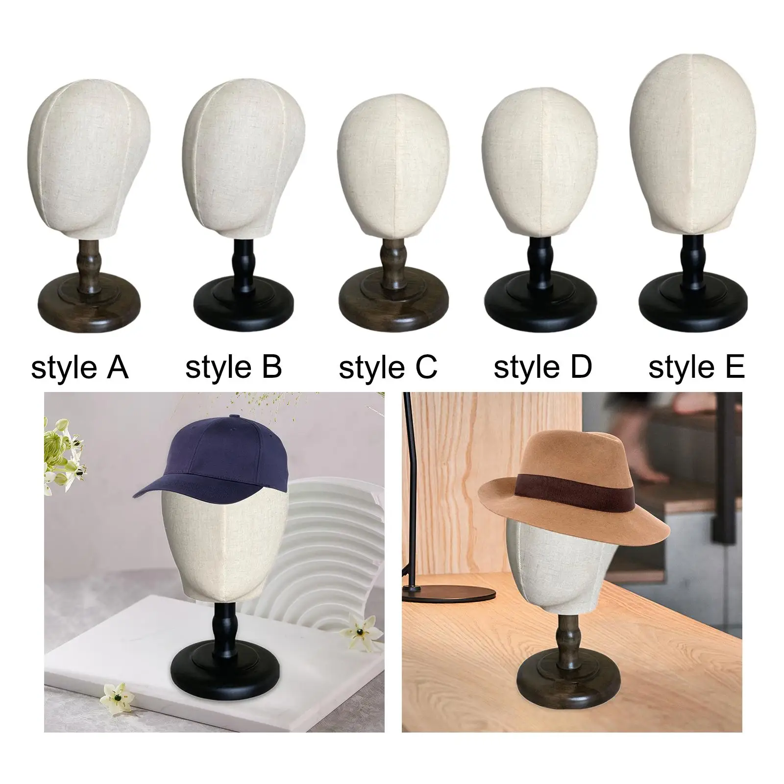 

Дисплей для головки париков с подставкой, держатель для шляпы, изготовление головы манекена для плетения волос,