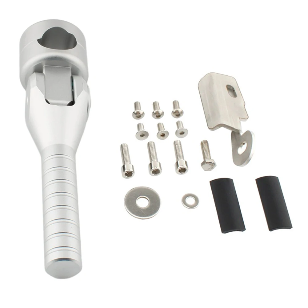 Tool Holder Folding Jack Handle For Easy Lifting Adjustable Position Aluminum Alloy Material Anti-Slip Grip CNC Machined