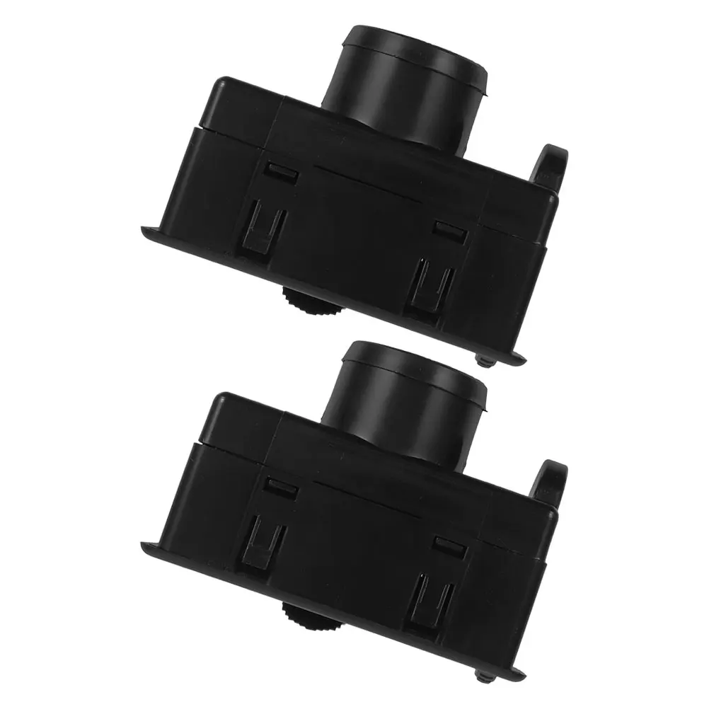 

2Pcs Dashboard Air Vent Cover High Efficiency Ventilation Defrost Capability Refined Design Automotive Components