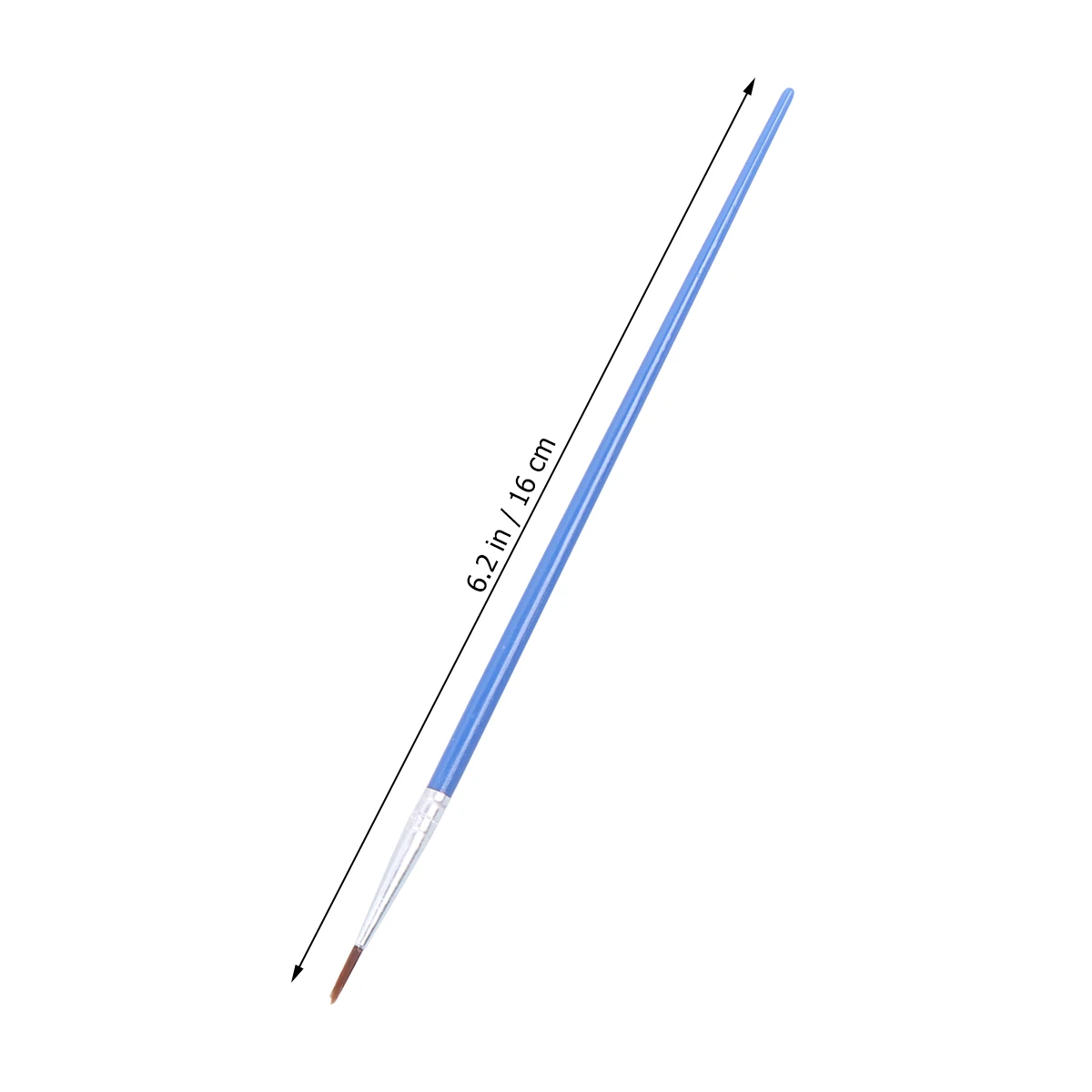 48 Buah Miniatur Rambut Nilon Detail Halus Kuas Cat