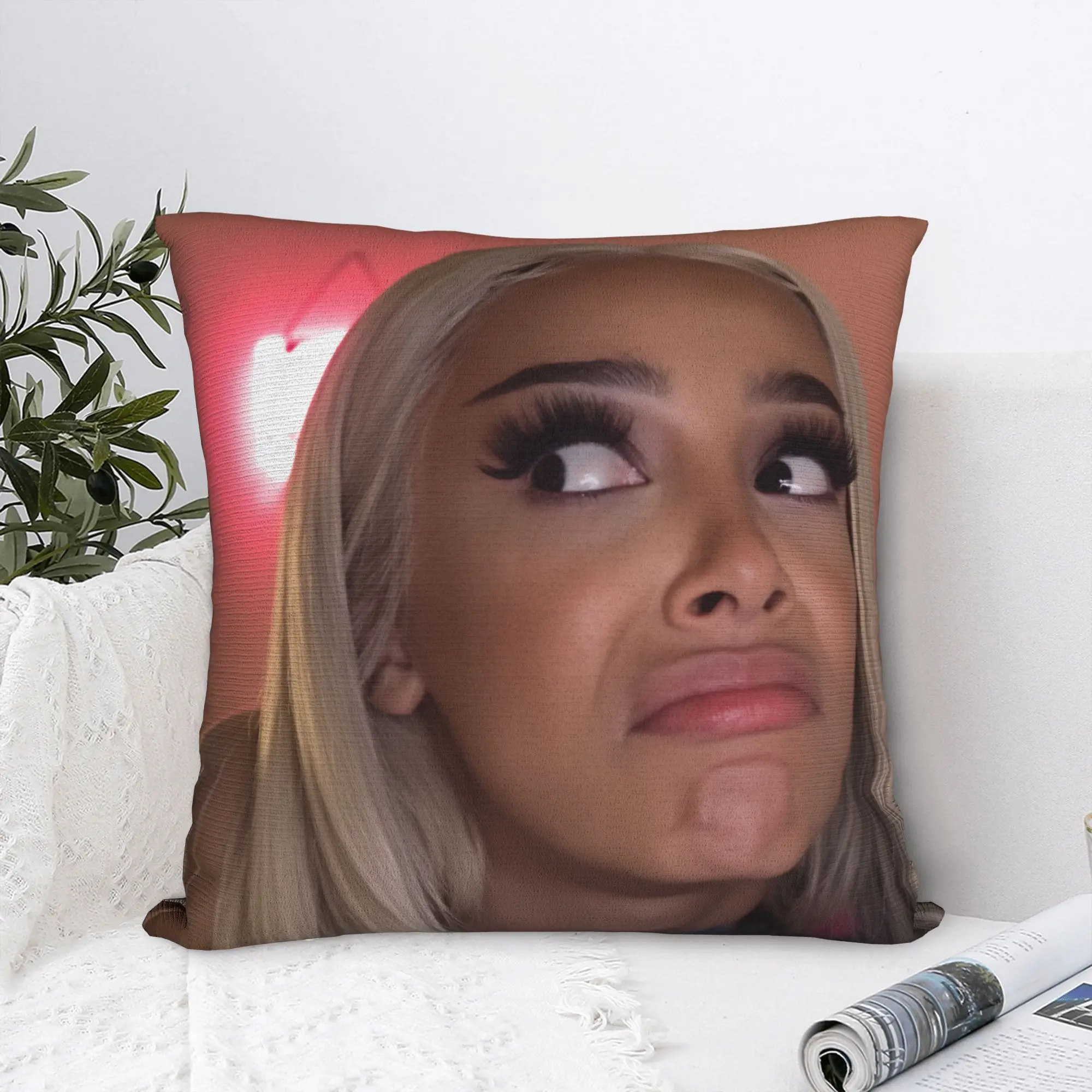 Funny D-doja cat meme Pillow Cover  Fashion Pillow Case For Sofa Home Decor Soft Pillowcases Gift