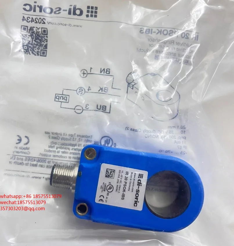 FOR Di-soric IR 20 PSOK-IBS Ring Proximity Sensor 1 PIECE