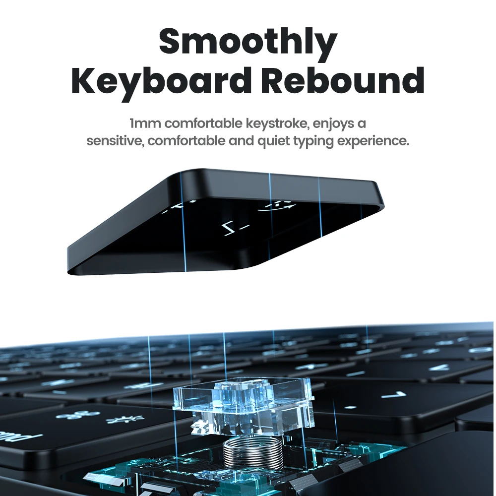 Imagem -05 - Toocki-case Teclado Bluetooth sem Fio para Ipad Pro Ímã Dobrável Air Bluetooth