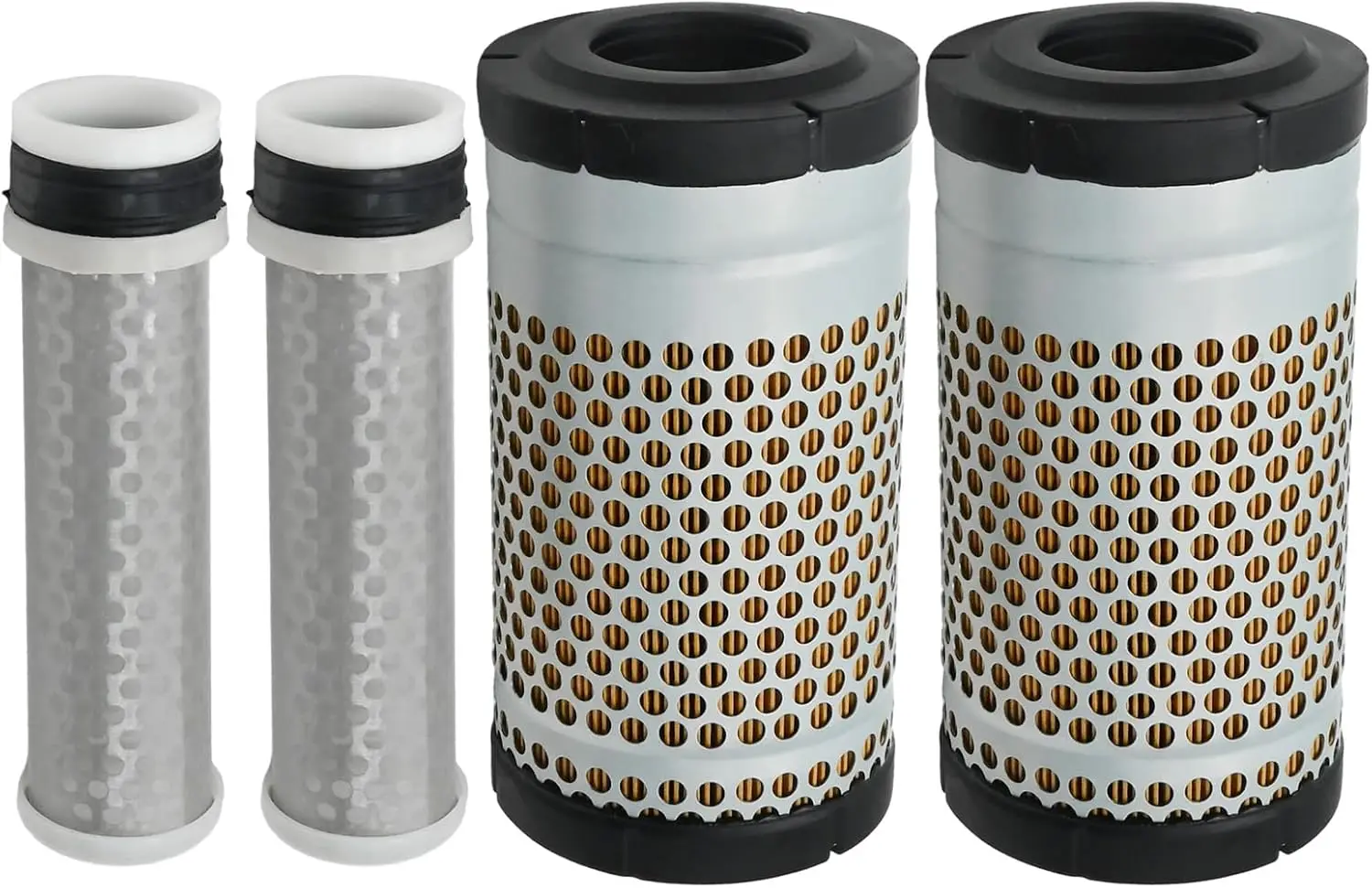 2 Set 6C060-99410 Air Filter, Replacement for Kubota B1410 B1610 B2710 B1700 B21 B2100 B2301 B2320 B2400 B2410 B26 B2601 Models,