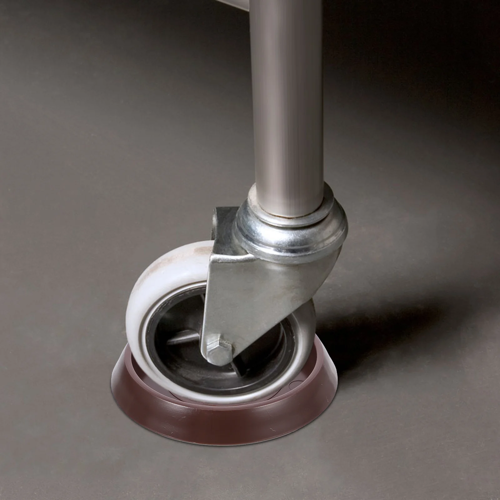 

12pcs Caster Cups Non Slip Furniture Pads Round Wheel Protectors Anti Slip Floor Protectors Plastic Easy Install Small Size